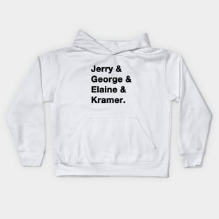 Seinfeld Names Kids Hoodie